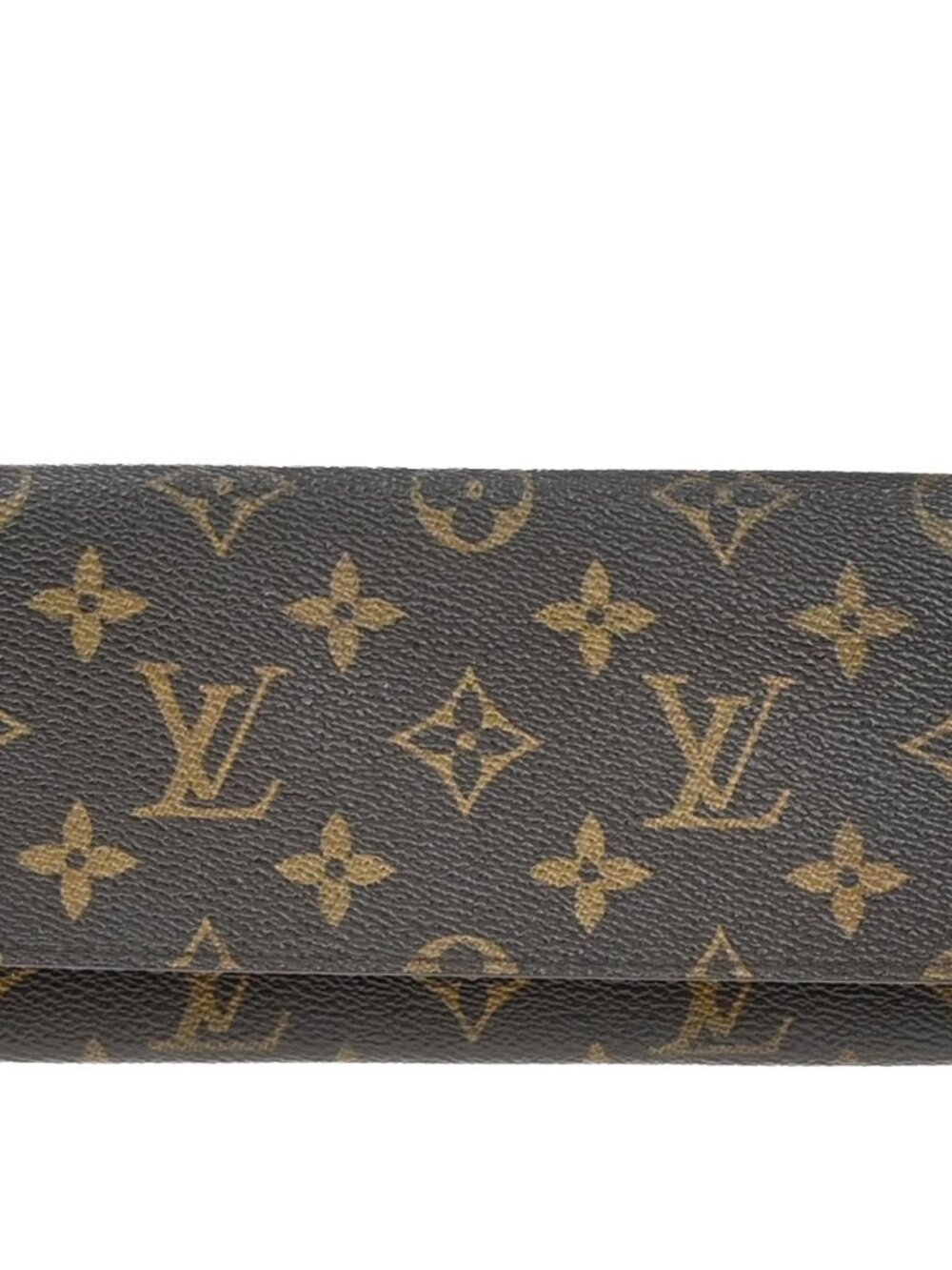 LOUIS VUITTON Yen 3 Cult Credit Long Wallet Monogram Leather M61818 05KC809